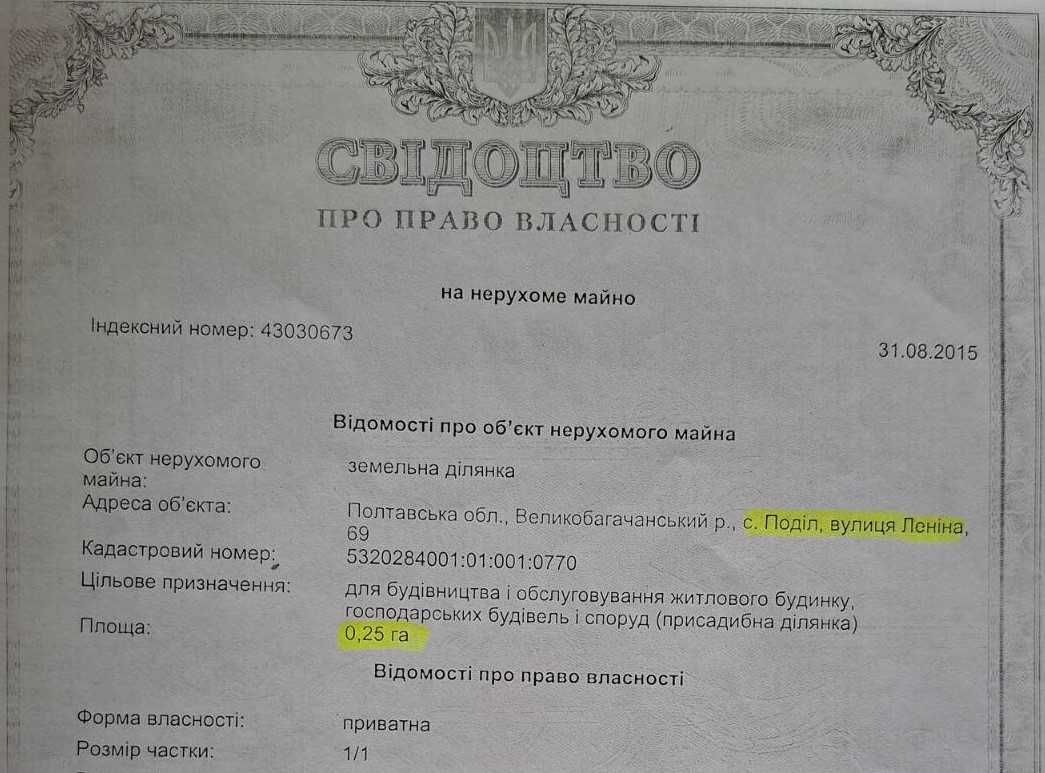60сот ФАСАД ПІД МАГАЗИН бізнес тр.М03,Е40 Київ-Харків с.Поділ Миргор.р