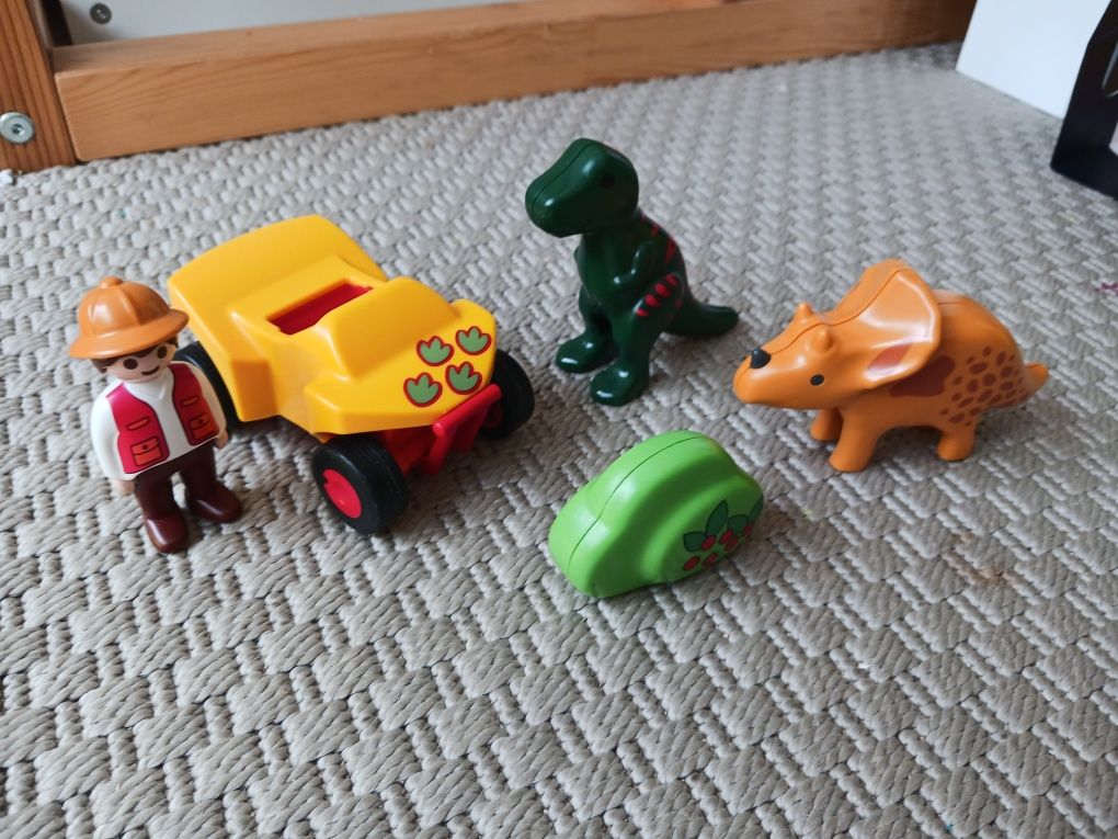Playmobil 123 bebés- kit dinossauro