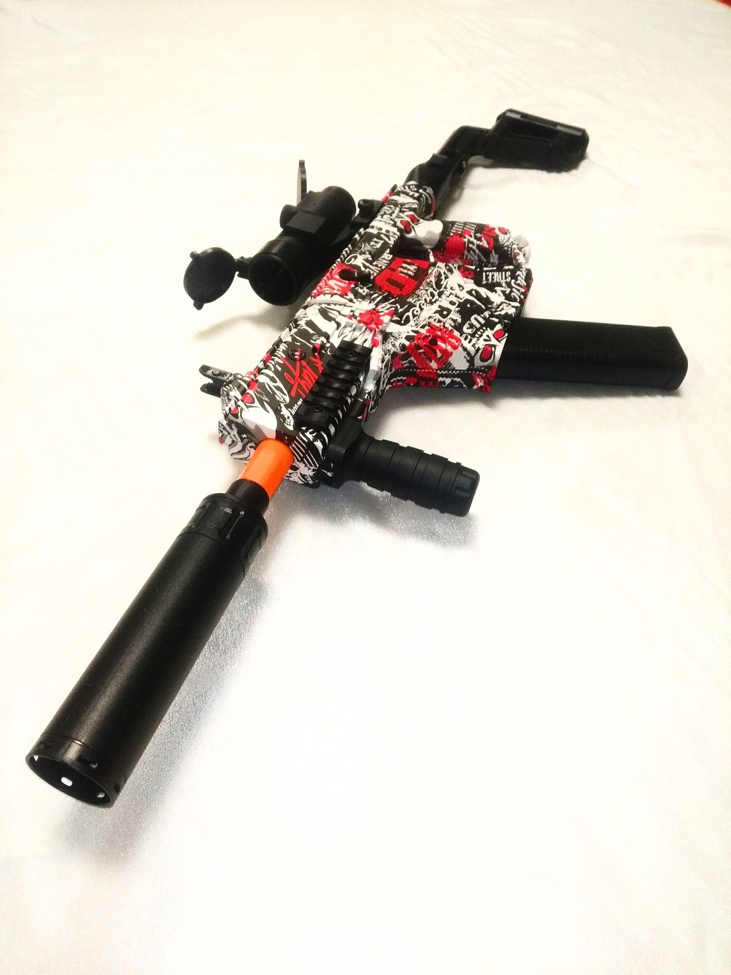 Автомат пистолет пулемет Kriss Vector на пулях орбизы два режима огня