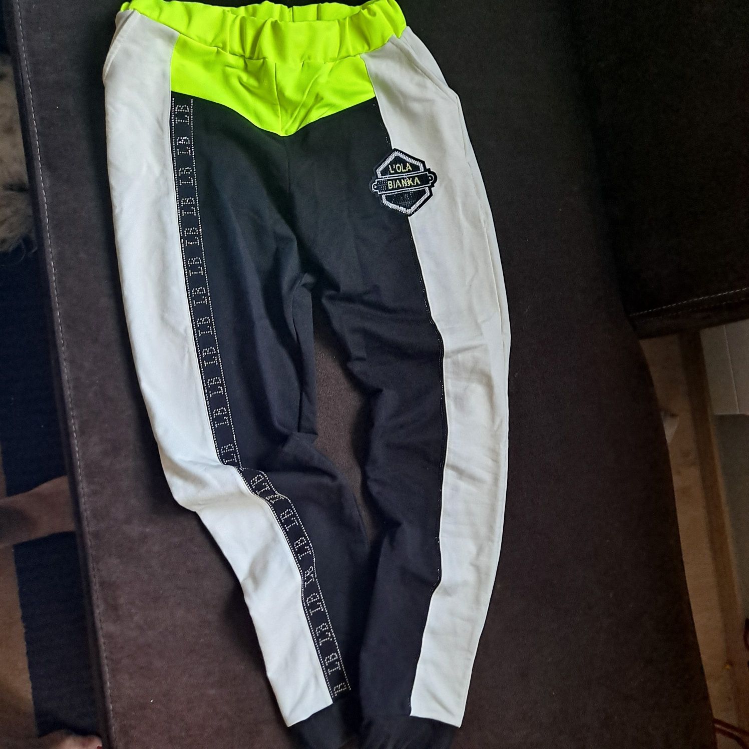 Dres cyrkonie  Lola Bianka neon