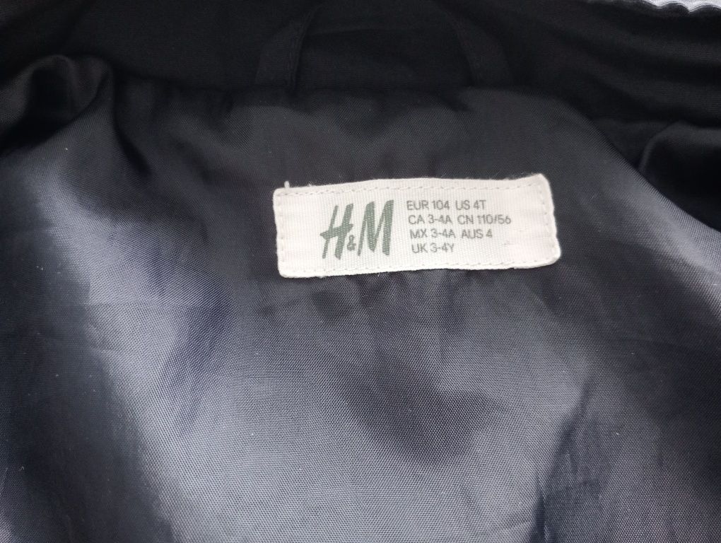 H&M kurtka wiatrówka chłopięca rozmiar 104