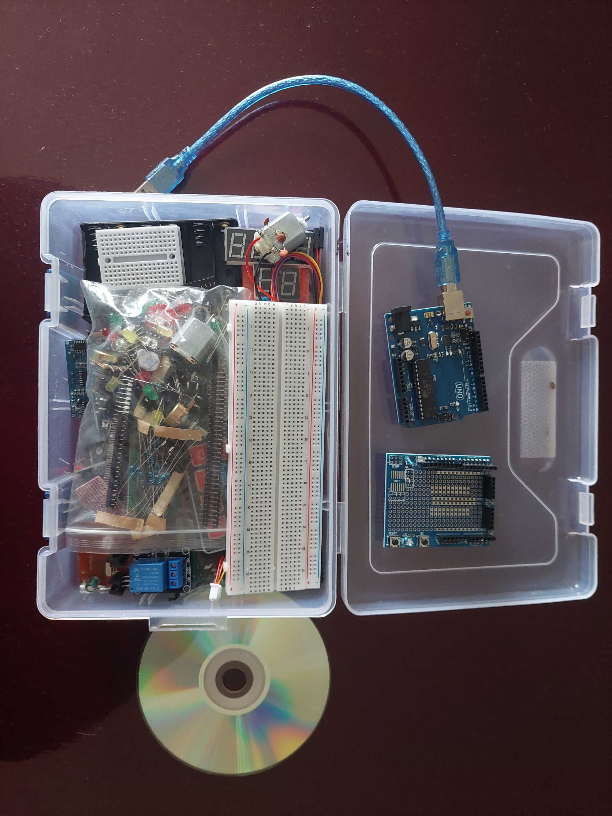 ARDUINO UNO iniciação c/ acessórios nunca usado