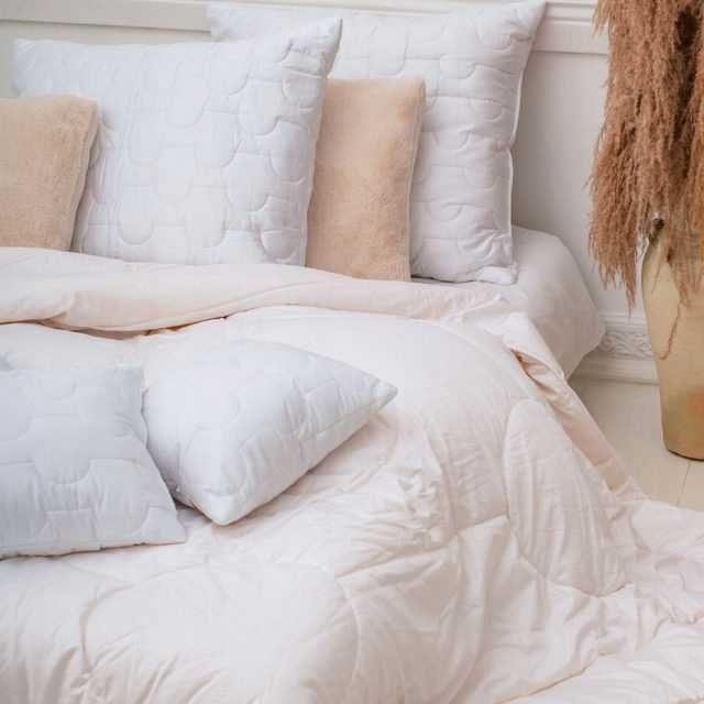 Kołdra 220x200 wełniana całoroczna Wełna Merino ciepła