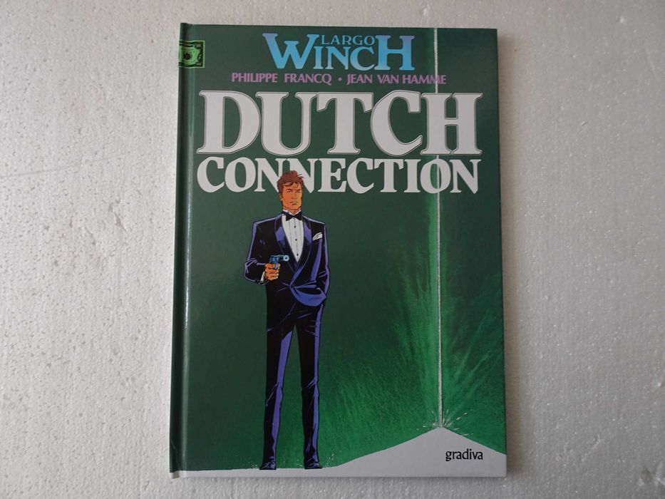 Livro Largo Winch - Dutch Connection - Gradiva - Capa dura
