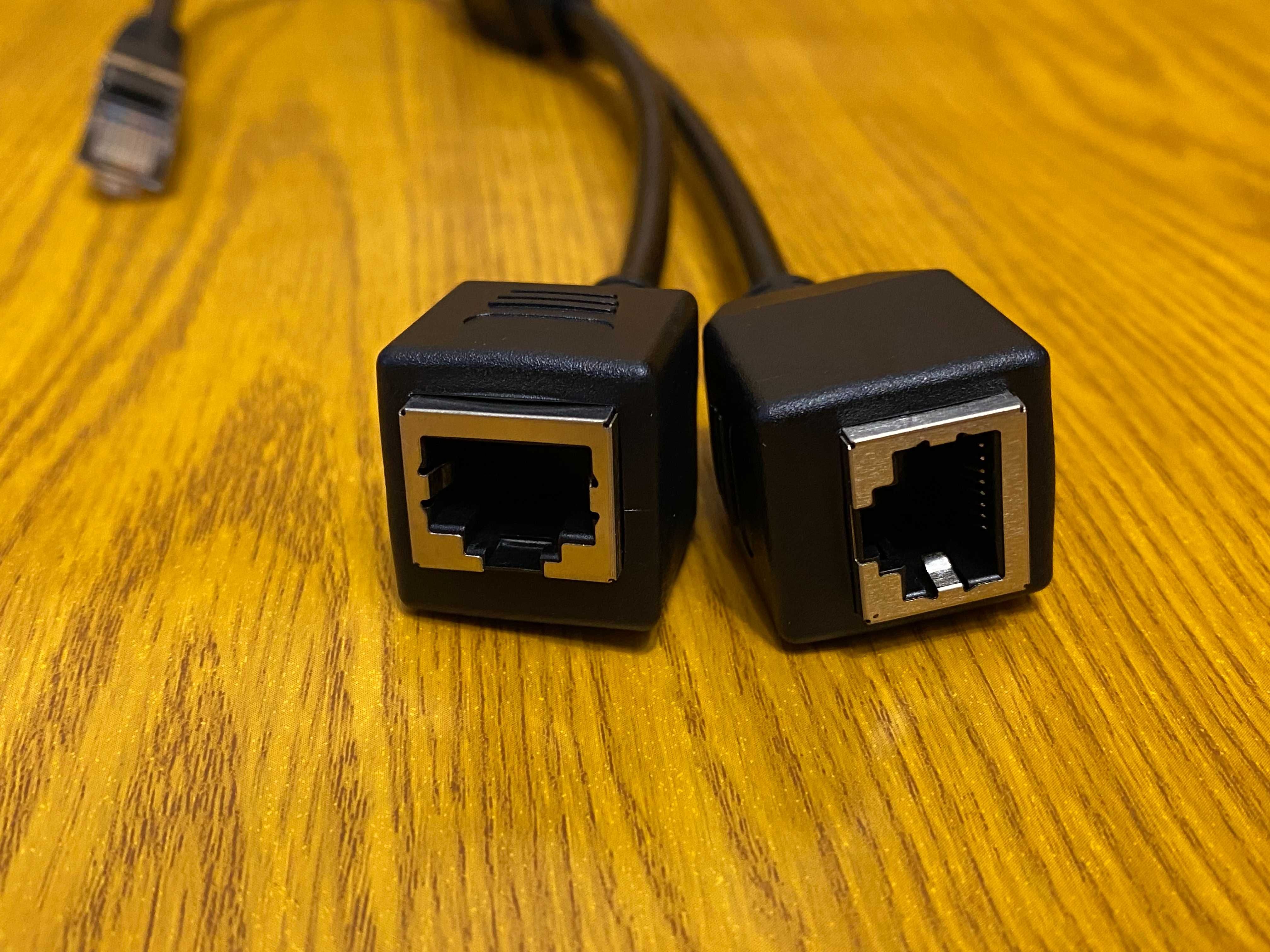 Разветвитель RJ-45 для Ethernet кабеля Lan (витой пары)