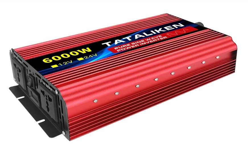 Інвертор з 12 V на 220 V DC/AC 1600 Вт, 2500W, 3500W, 4500W Чистий син