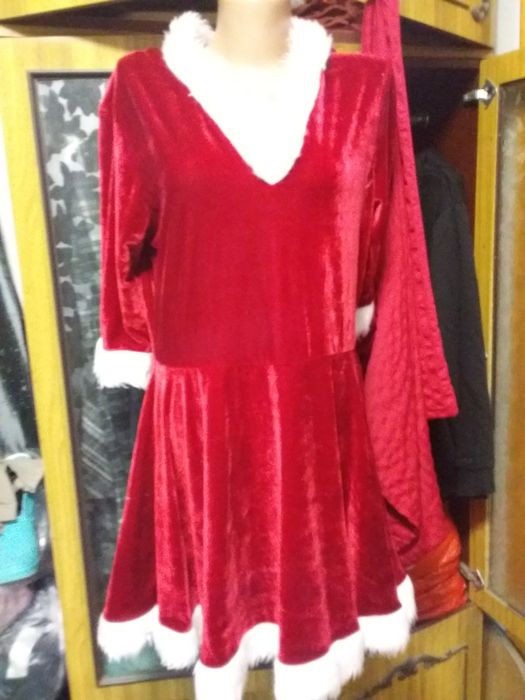 новорічний костюм снігурочки