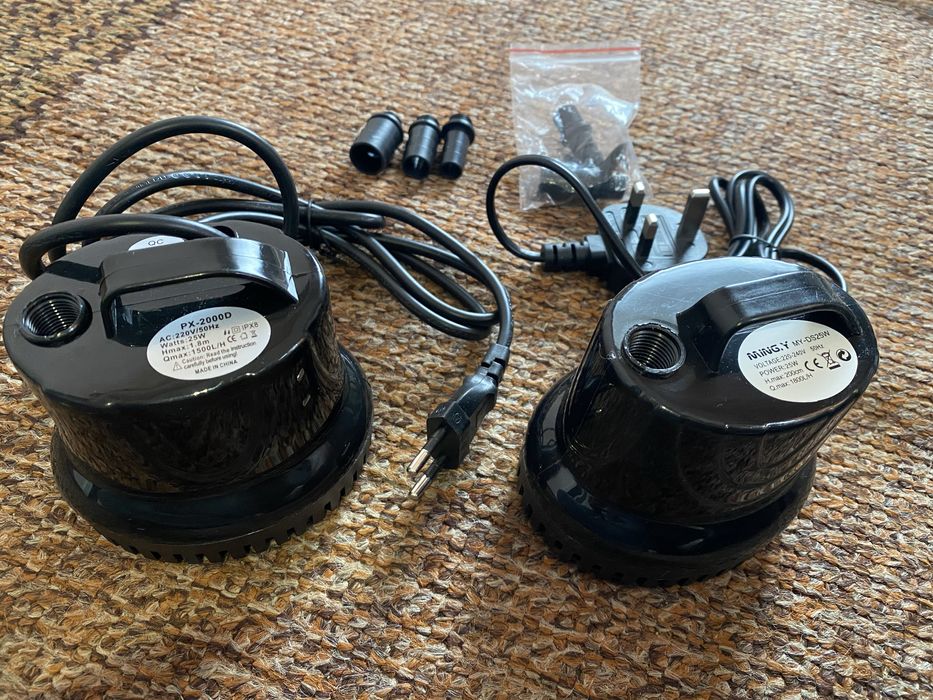 Помпа погружна для акваріума, ставка, фонтану