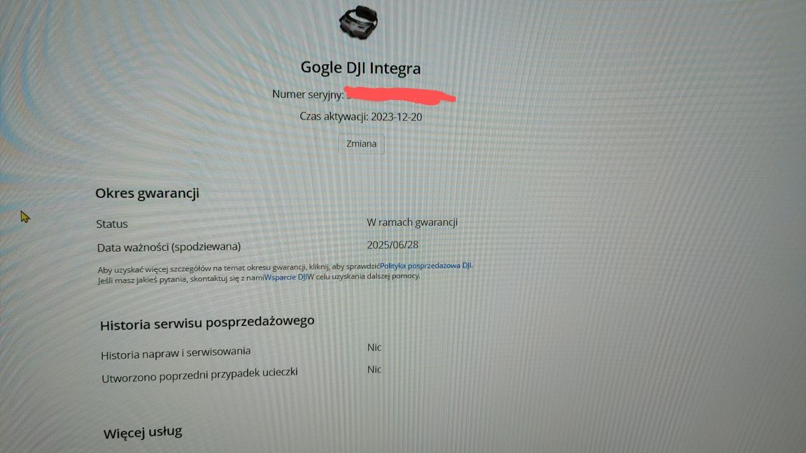 Gogles gogle dji Integra fpv dron cyfra