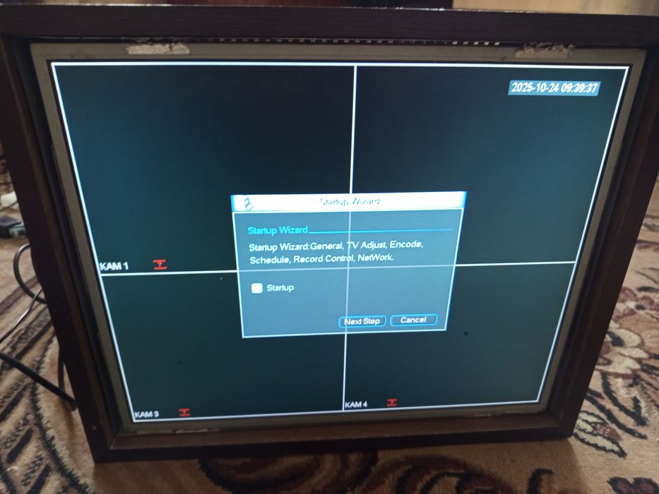 Система відеонагляду ресивер монітор камери