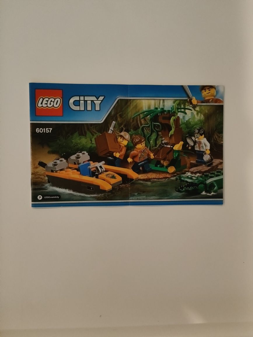 Instrukcja LEGO City 60157 Jungle Starter Set stan BDB