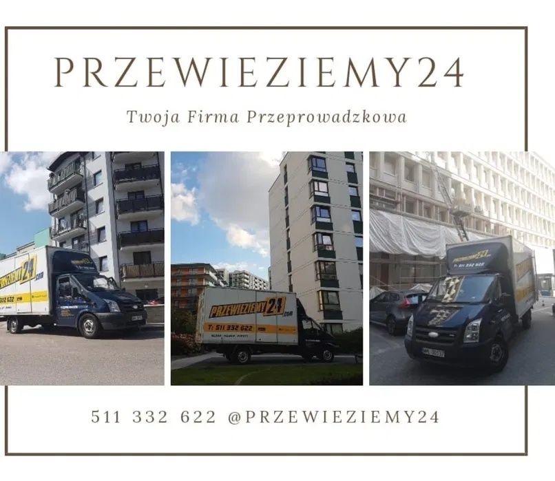 Przeprowadzki mieszkań, domów, biur, bus van, firma przeprowadzkowa