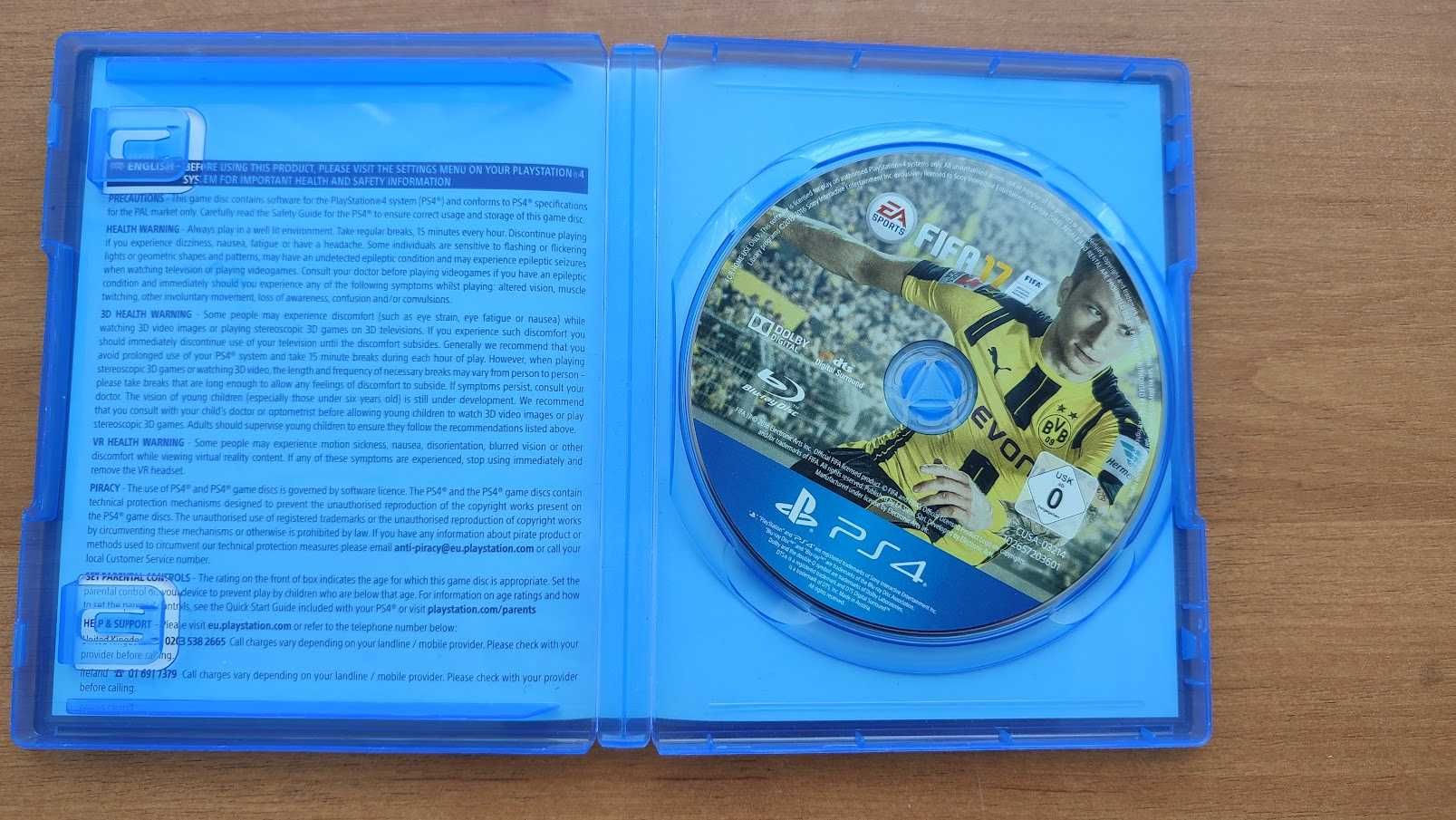 Диск на PlayStation FIFA 17