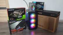 Komputer RTX 2060 i7 7800X LGA 2066 SSD 16 GB DDR4 LED do GIER
