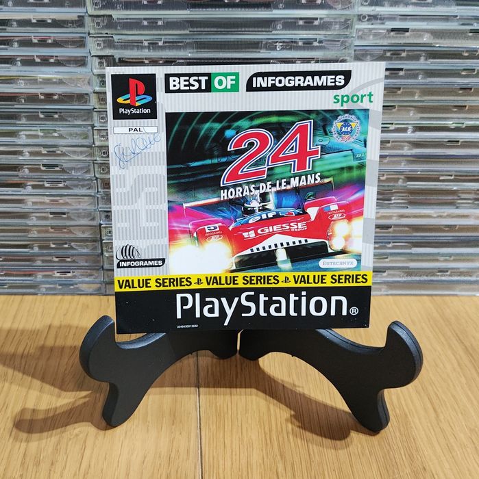 24 Horas De Le Mans Encartes e Manual Originais PS1