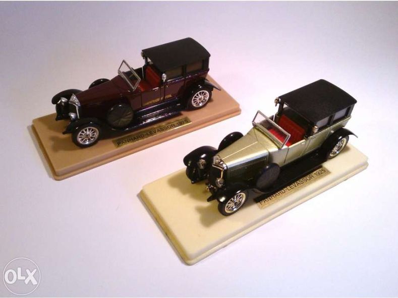 Panhard-Levassor,Delage,Citroên,Fiat,Renault,Mercedes,Chrysler - 1/43