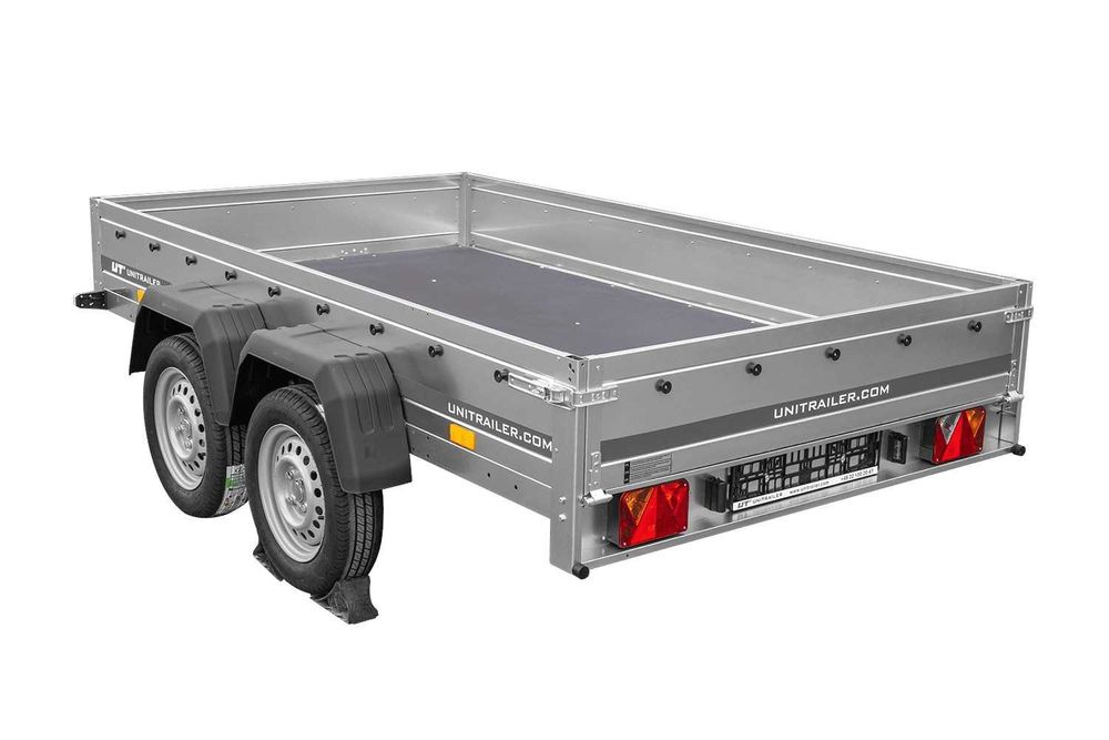 Przyczepka dwuosiowa 264x150 UNITRAILER GARDEN 265/2 KIPP DMC 300–750