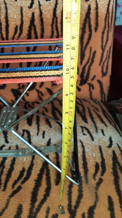 Krzesło składane na ryby