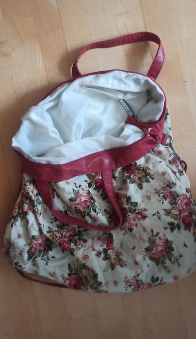 Top Secret torba torebka kwiaty A4