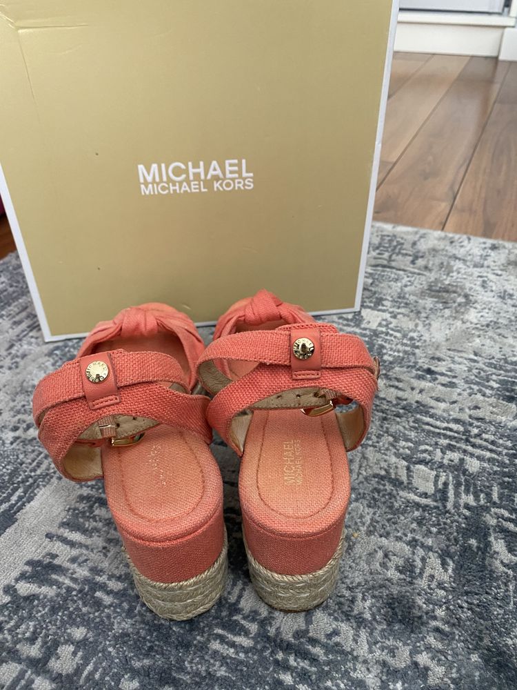 Michael Kors Espadryle Koturny Sandały r.37 us7