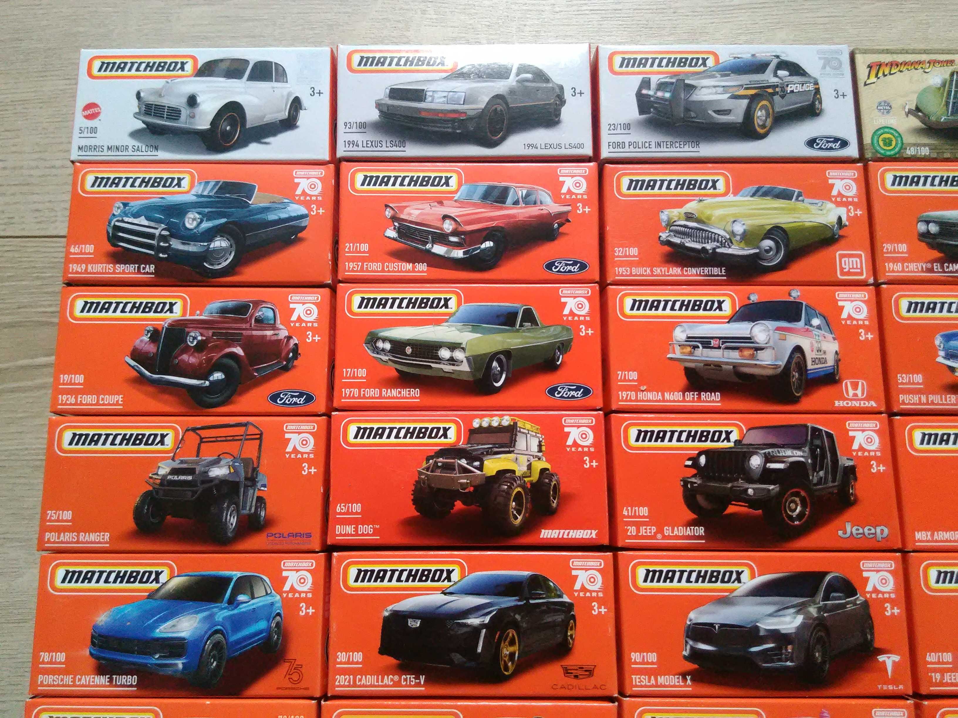 NOWE modele MATCHBOX w kartonikach samochód auto unikat