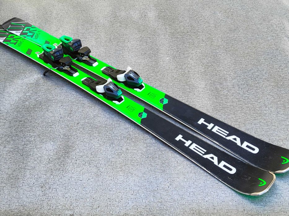 Dobre narty HEAD V10 LYT 170 cm! Mocny All-ride. Db stan, Po serwisie!