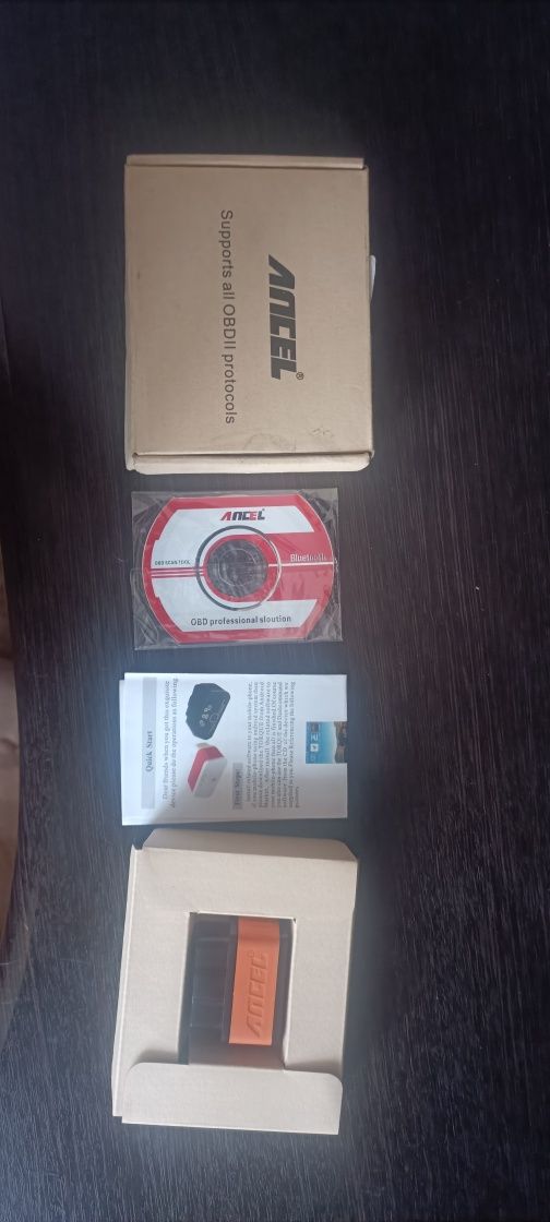 Автосканер Ancel OBD2 ELM327 v1.5 Bluetooth 3.0 для Android