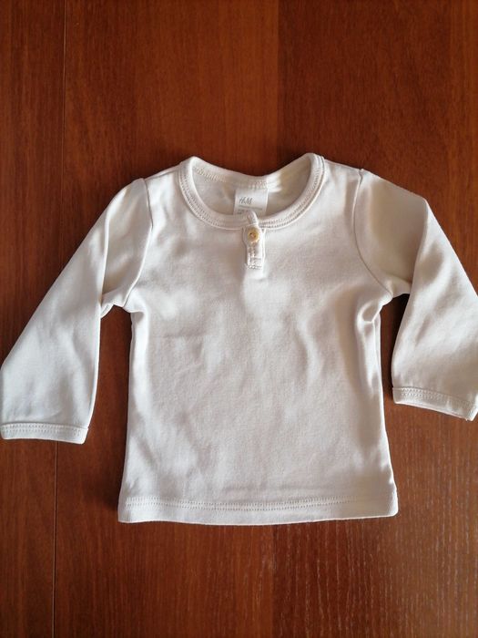 Koszulka niemowlęca bawełniana H&M roz 56(1-2 m-ce) . Nowa.