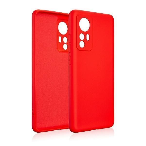 Beline Etui Silicone Xiaomi 12 Czerwony/Red