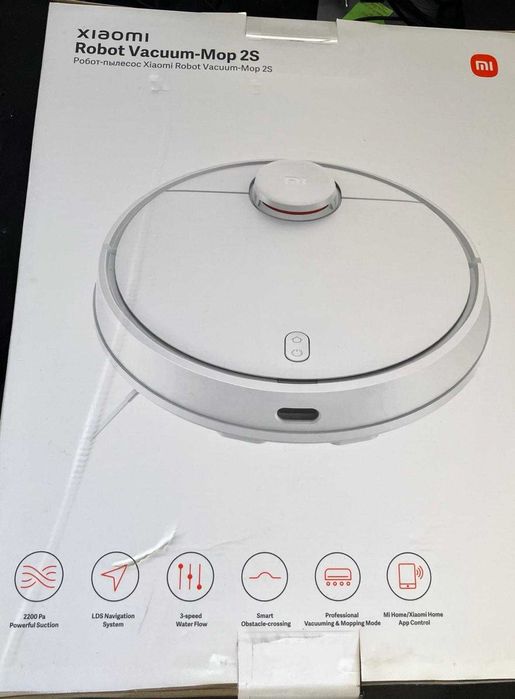 Xiaomi Robot Vacuum-Mop 2S - Pouco Uso + Acessórios + Caixa