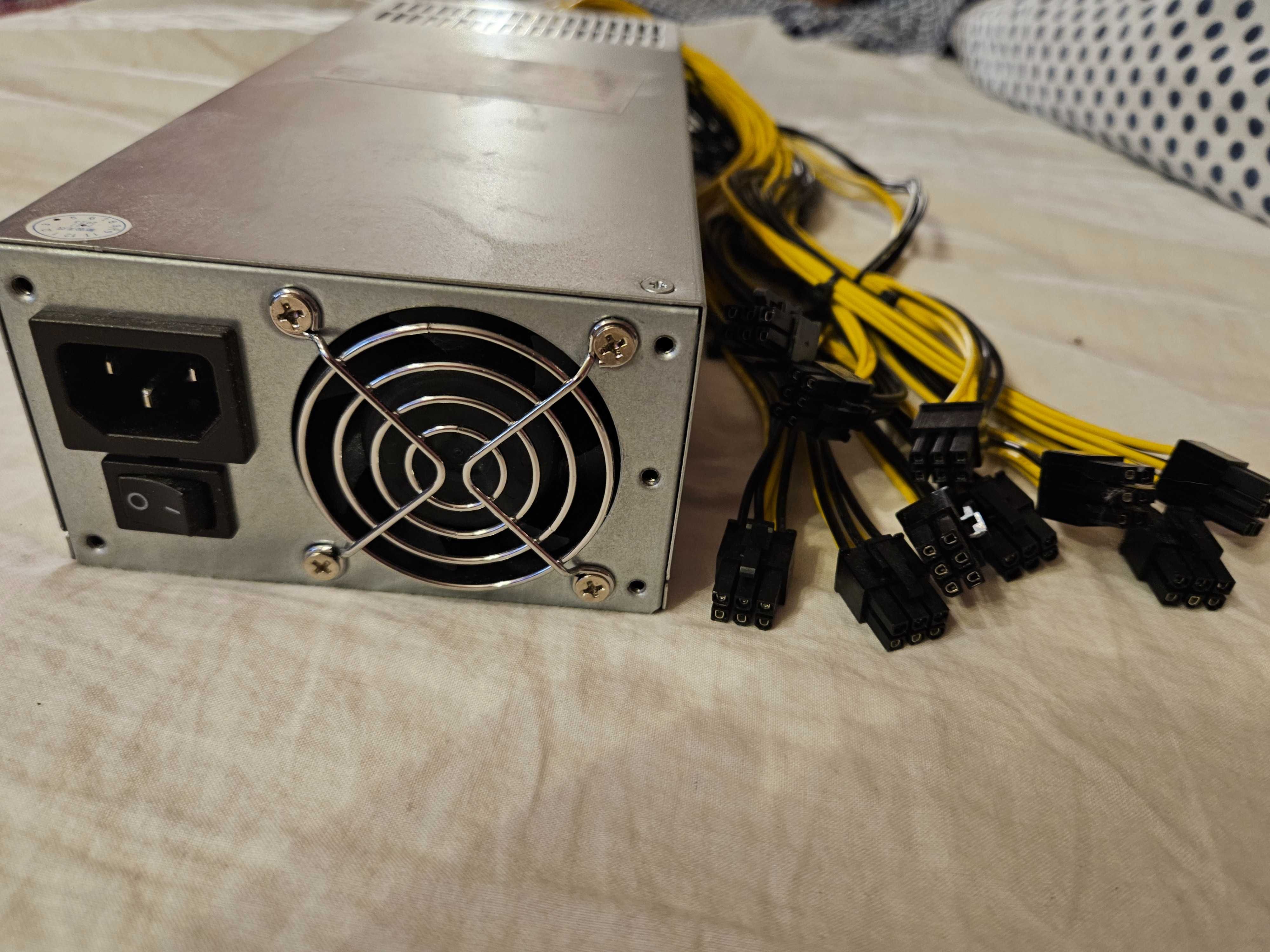 Zasilacz ZUMAX 2400w koparka komputer