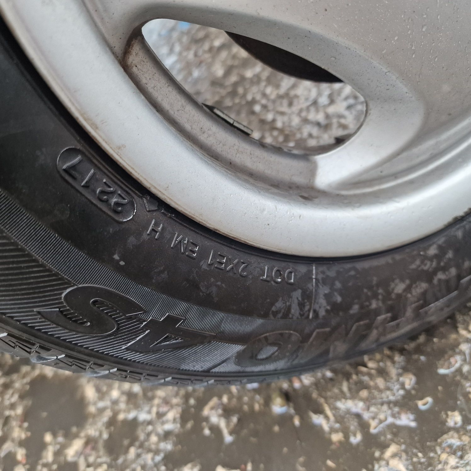 Alufelgi koła 145/80 R13 ligier opona hankook