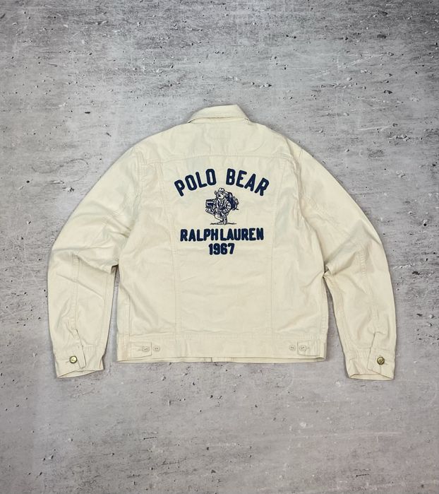 Ralph Lauren Polo Bear męska kurtka dzinsowa
