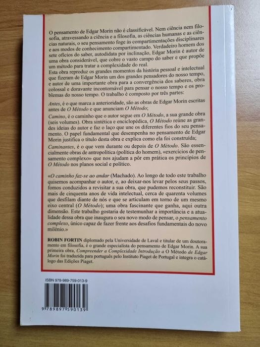 Pensar com Edgar Morin - Ler o Método