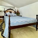 Conjunto cama + 2 mesas cabeceira Vintage e colchão Pikolin NOVO