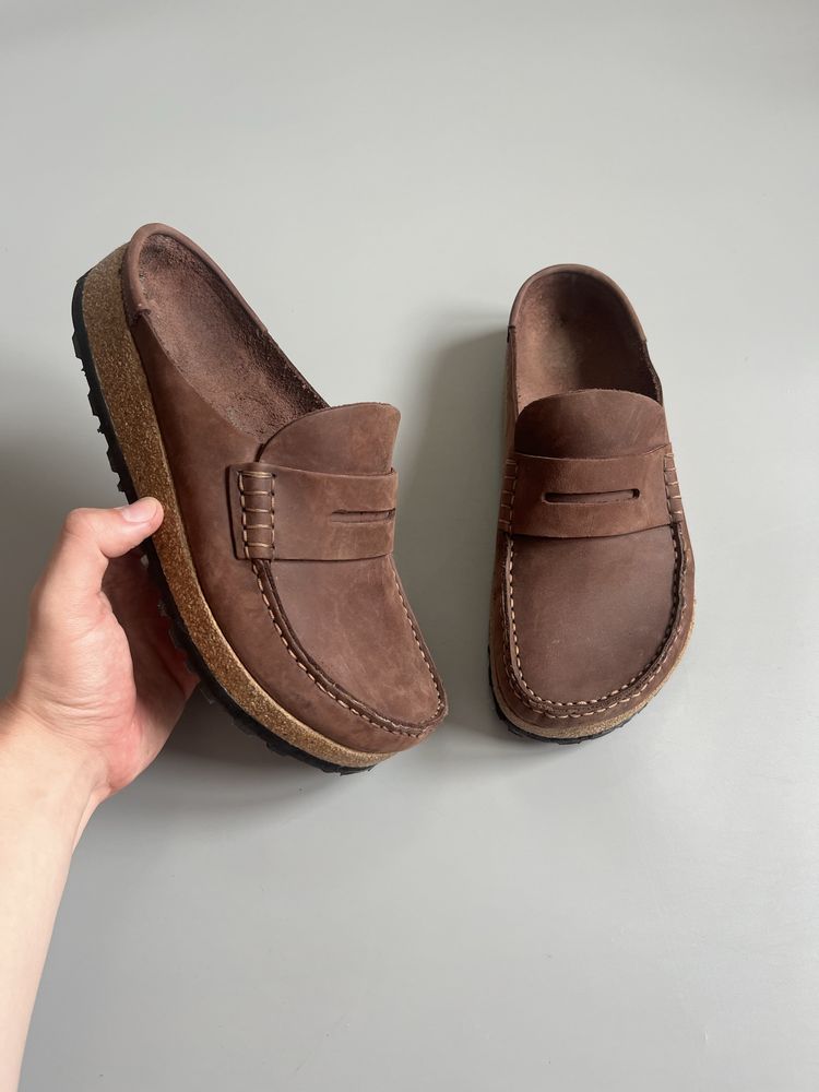 Кожаные Шлепанцы Birkenstock Naples Arizona Boston 41(26cm)