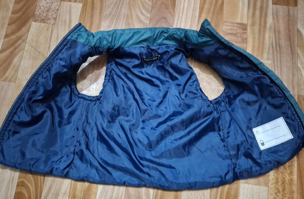 Жилетка для хлопчика In extenso р.6  110-115 см 5-7 років, синя зелена