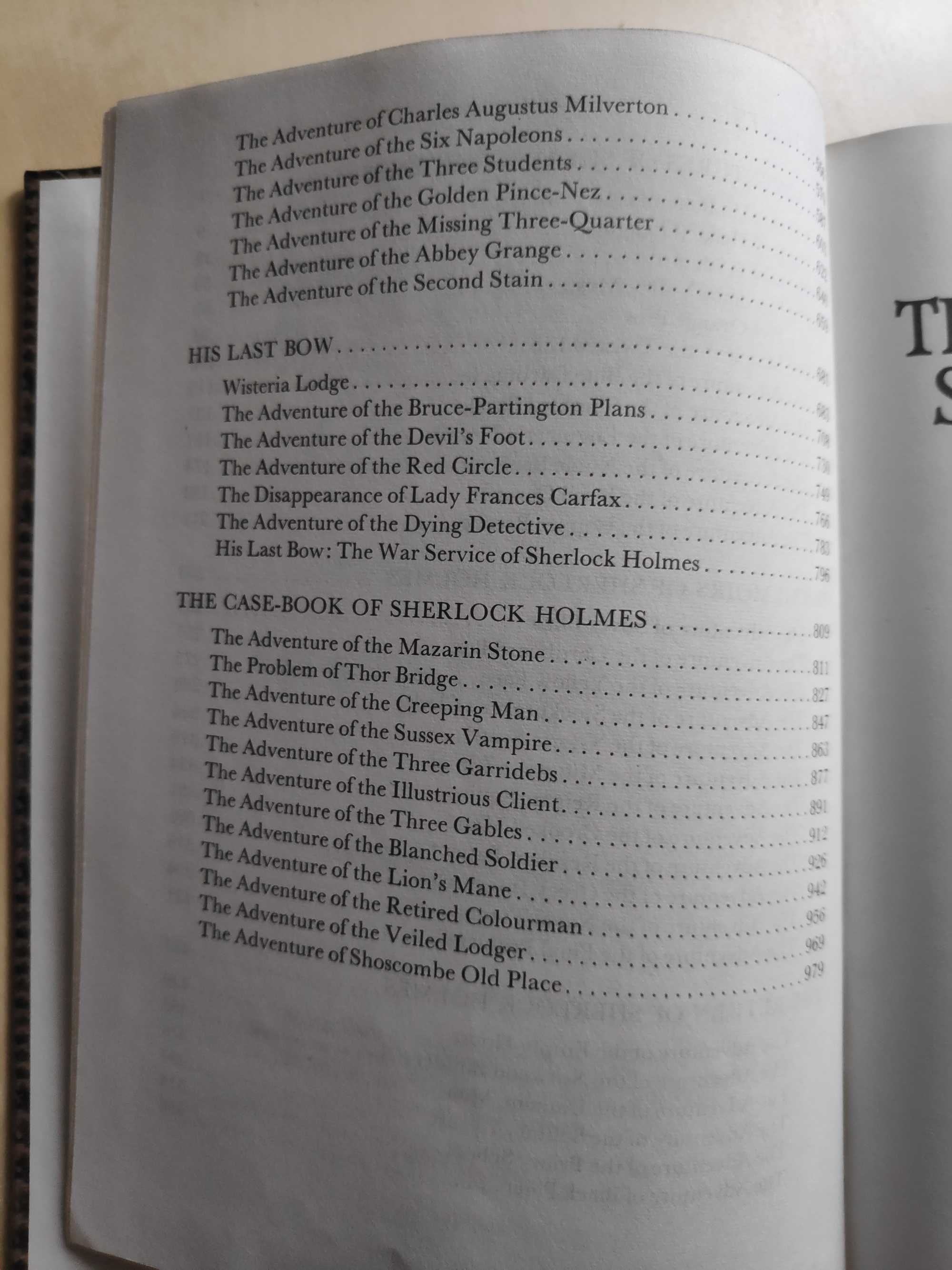 Książka Sherlock Holmes Kompletne ilustrowane opowiadania / angielski