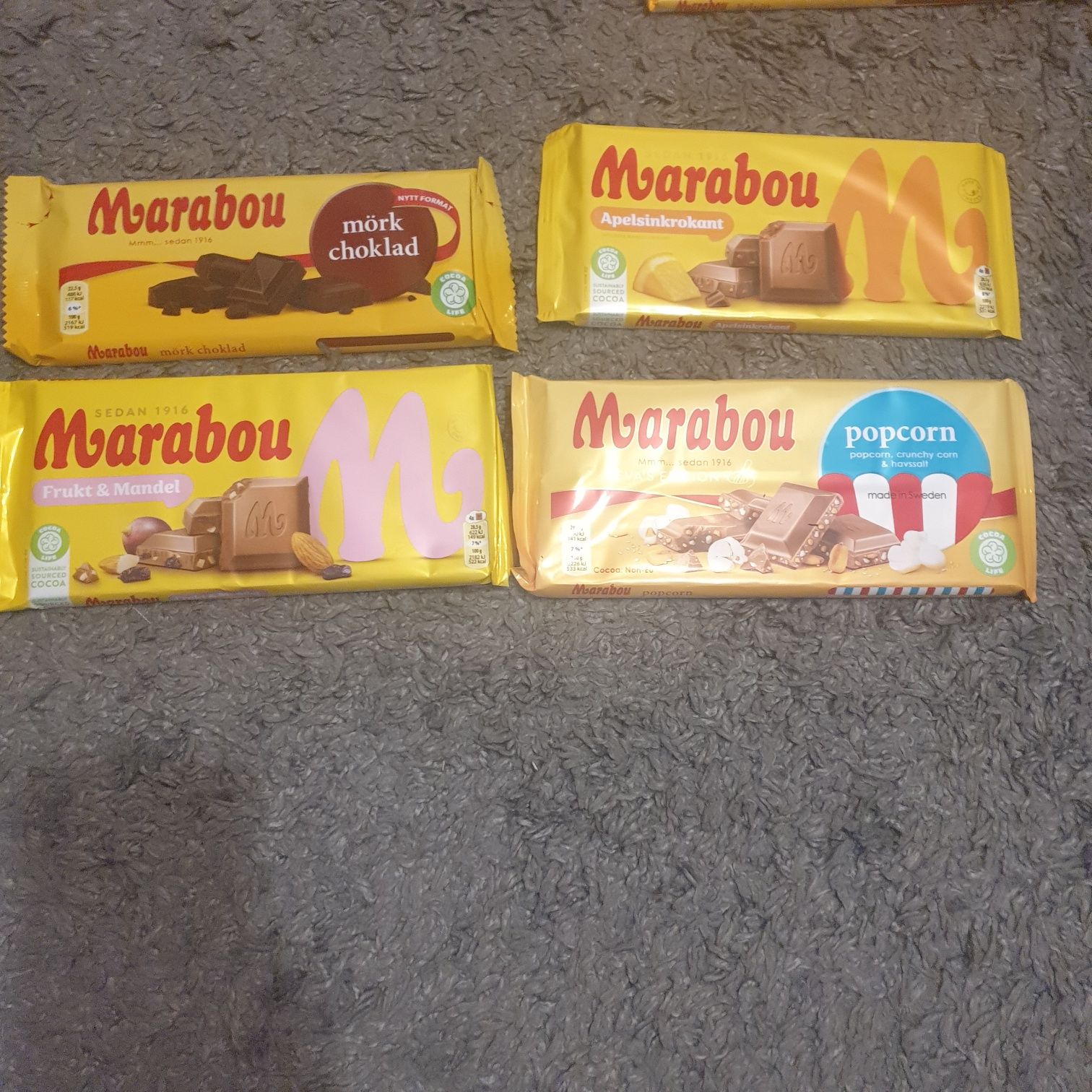 Czekolady Marabou ze Szwecji