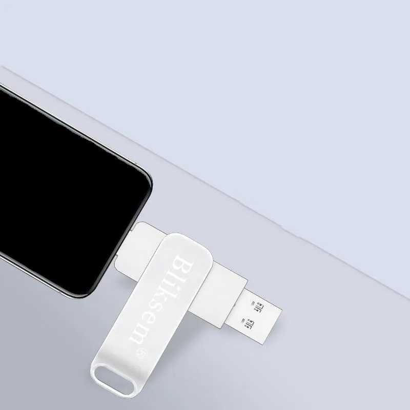 Pendrive 3-w-1 USB TYPE-C OTG 64GB