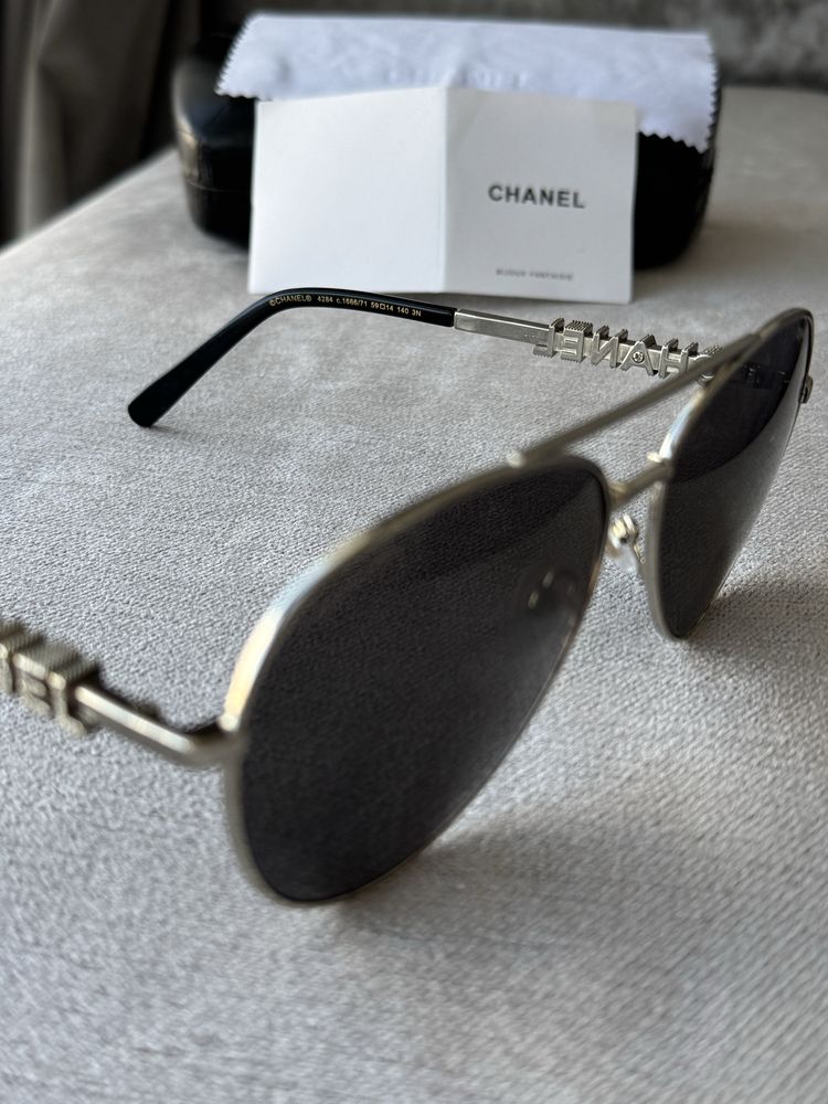 Очки авиаторы chanel