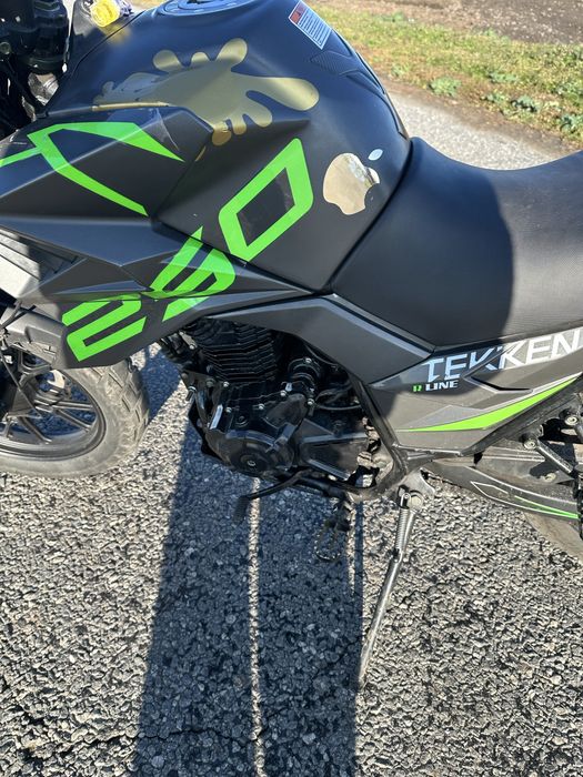 Продам мотоцикл Tekken R-line 250, 2024 року (24.5 кс) на документах