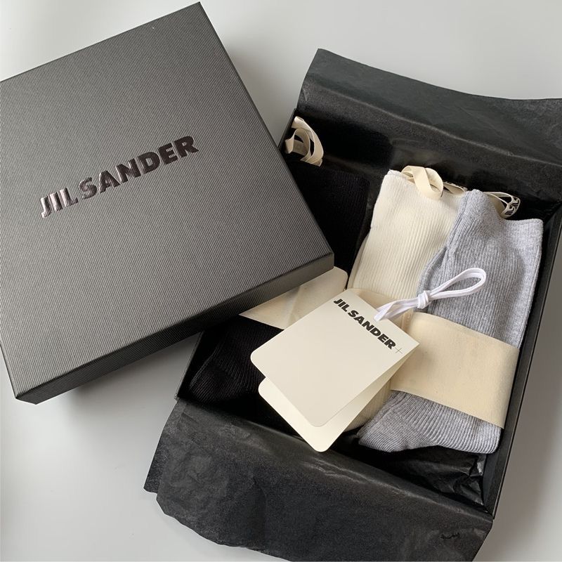 Набір носків jil sander  з коробкою , носки jil sander