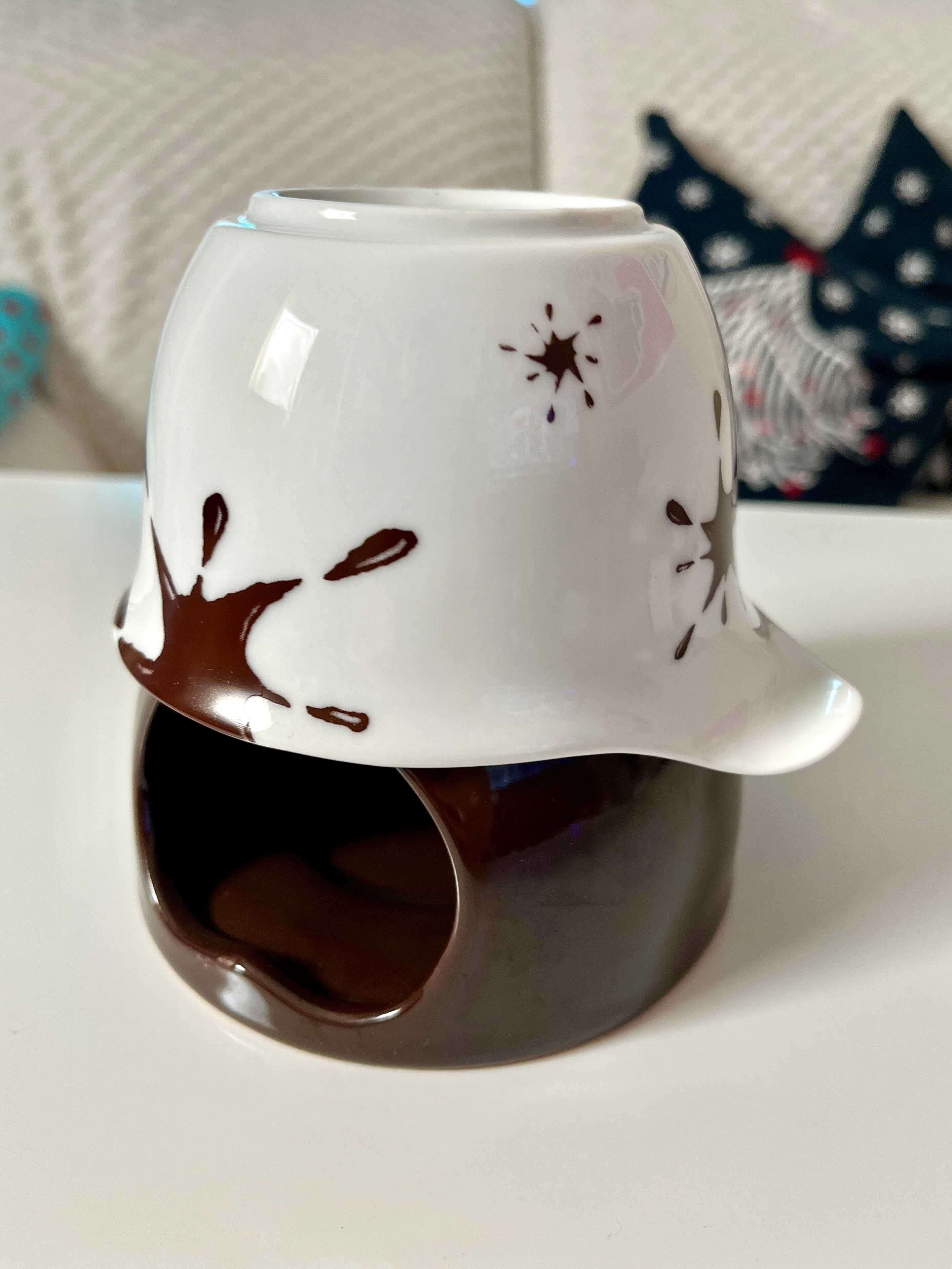 Fondue de chocolate em cerâmica