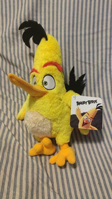Peluches Angry Birds novos com etiqueta.