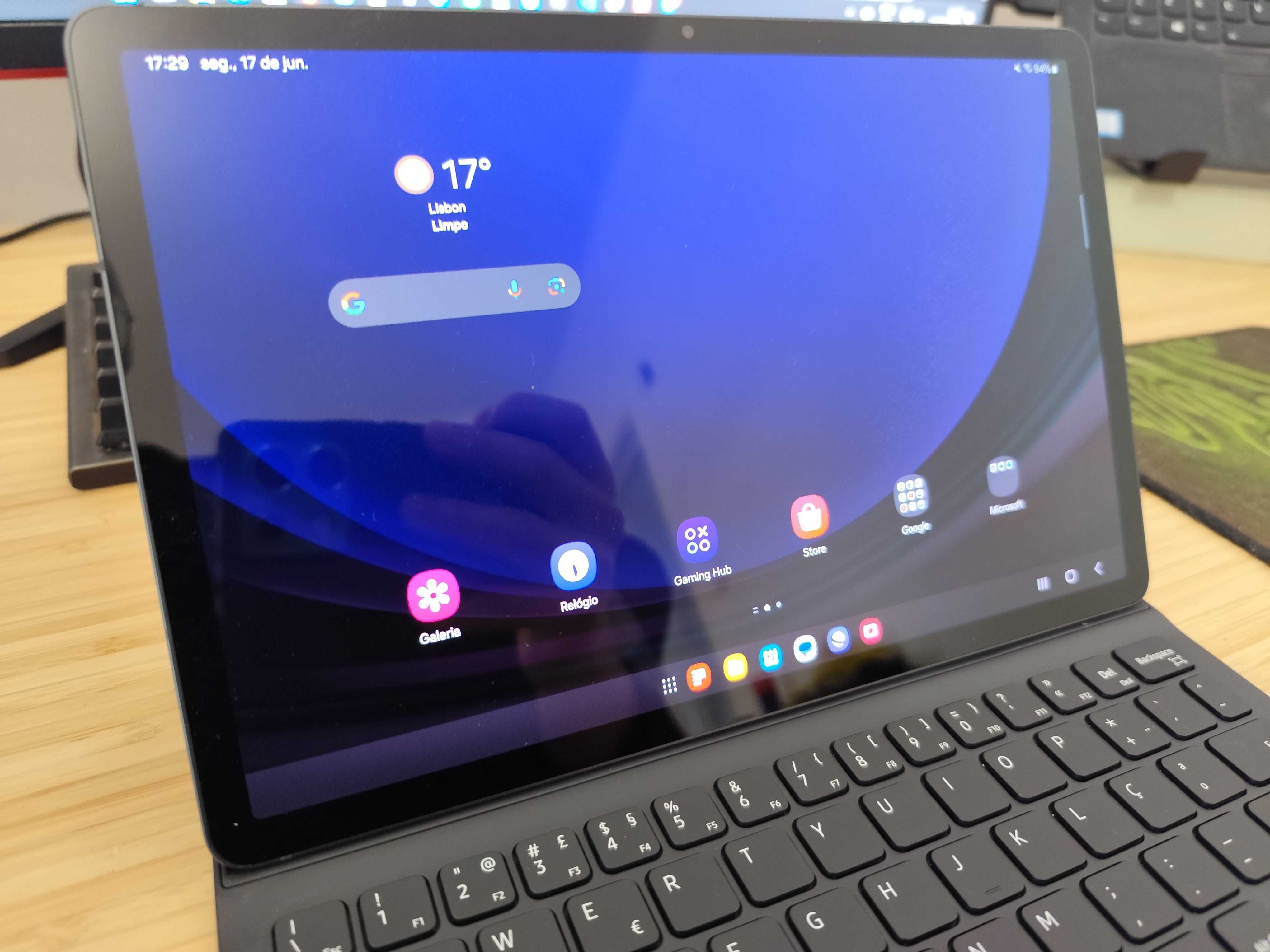 Samsung Galaxy Tab S9 Caneta + Capa Teclado 12Gbs de Ram e 256Gb