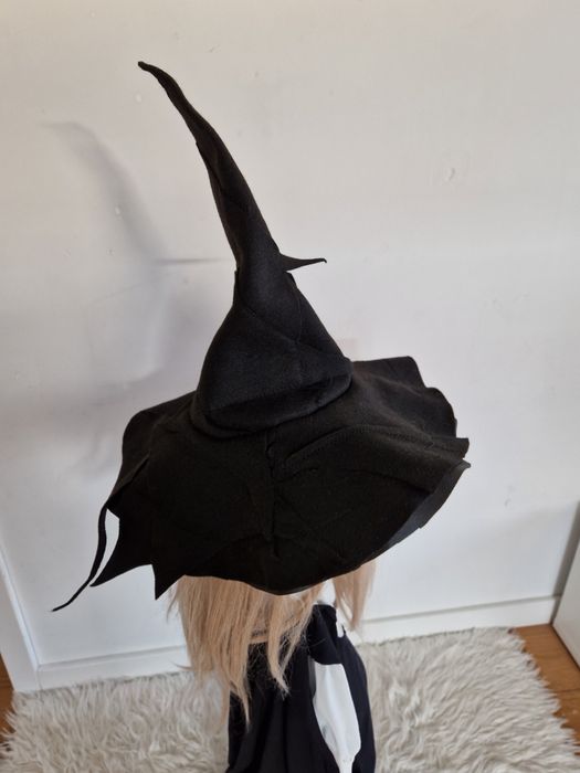 Supreme witch ręcznie szyty kapelusz czarownicy wiedźma na Halloween
