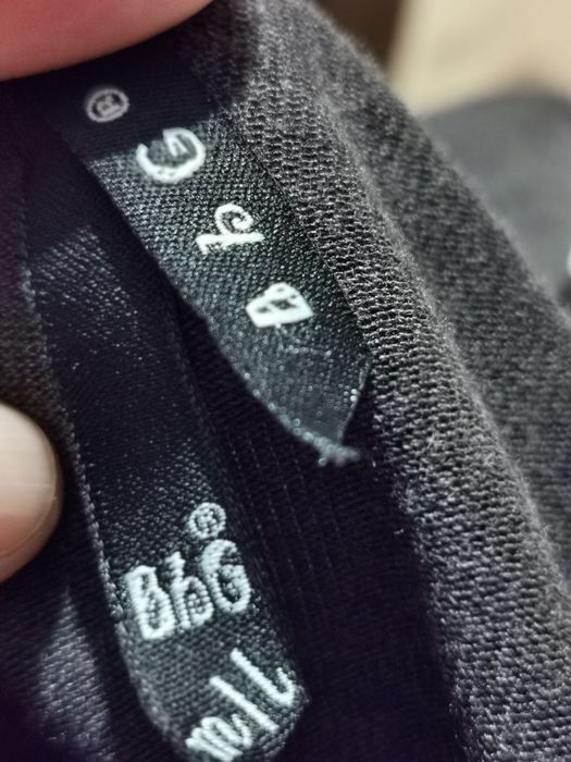 Długa tunika/sukienka ciemny szary kolor