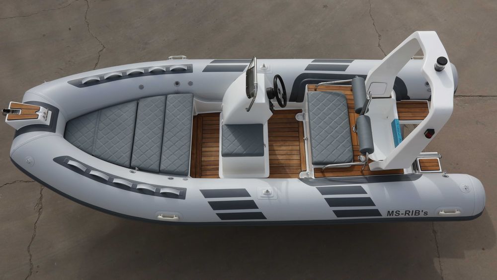 Motorówka, Hypeboat, Łódź, Wędkarska, RIB 480 - MS RIB's Hypalon
