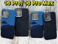 Чехол твёрдый Wave Gleam MagSafe на iPhone 16 Pro/ 16 Pro Max